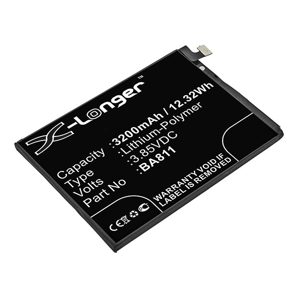MeiZu BA811 accu (3200 mAh, 123accu huismerk)  AME00397 - 1