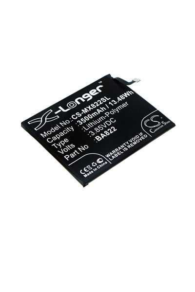 MeiZu BA822 accu (3500 mAh, 123accu huismerk)  AME00360 - 1
