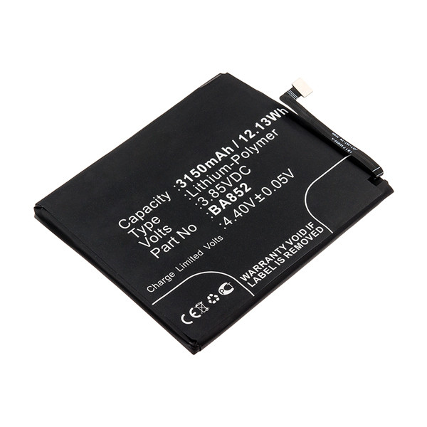 MeiZu BA852 accu (3.85 V, 3150 mAh, 123accu huismerk)  AME00340 - 1