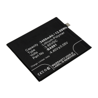 MeiZu BA891 accu (3400 mAh, 123accu huismerk)  AME00327