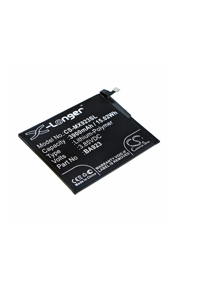 MeiZu BA923 accu (3900 mAh, 123accu huismerk)  AME00362 - 1