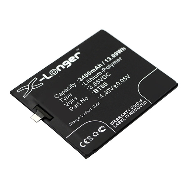 MeiZu BT66 accu (3400 mAh, 123accu huismerk)  AME00297 - 1