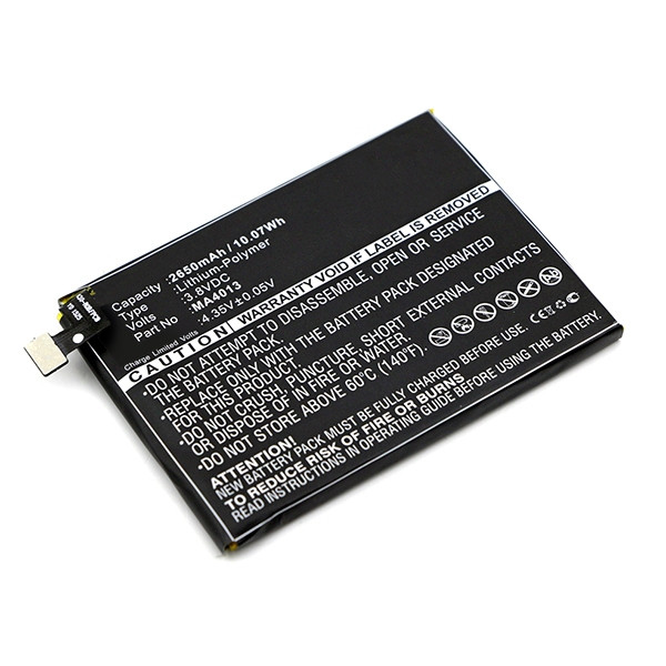 Meitu MA4013 accu (2650 mAh, 123accu huismerk) AME00266 - 1