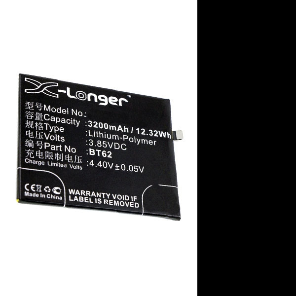 Meizu BT62 accu (3.85 V, 3200 mAh, 123accu huismerk)  AME00285 - 1
