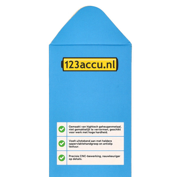 Memory Metal Tin Scraping Knife (123accu huismerk) ADR00284 - 3