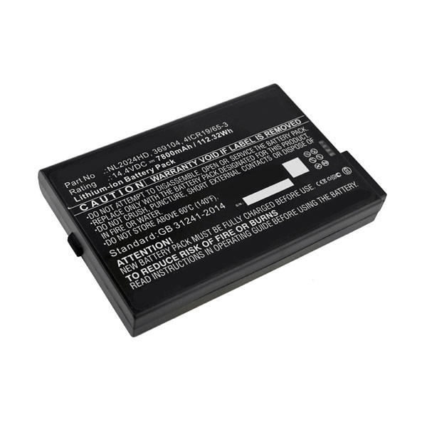MetOne OE2 / 369104 / 369106 accu (14.4 V, 7800 mAh, 123accu huismerk) AME00383 - 1