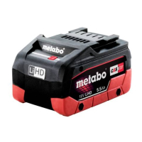 Metabo 18V LiHD 625368000 / CAS Alliance accu (18V, 5.5 Ah, origineel)  AME00401