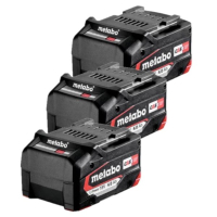 3 stuks: Metabo 18V Li-Power 625027000 / CAS 18V Alliance accu's (18 V, 4.0 Ah, origineel) AME00438