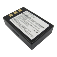Metrologic 46-00518 / MET-46-00518 accu (2000 mAh, 123accu huismerk) AME00039