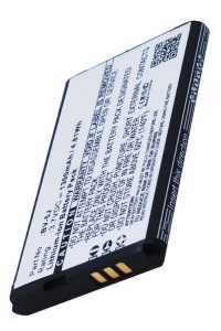 Microsoft BV-5J accu (3.7 V, 1300 mAh, 123accu huismerk)  AMI00209