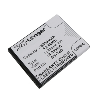 Microsoft BV-T4D accu (3350 mAh, 123accu huismerk)  AMI00282