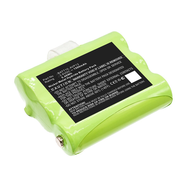 Midland AVP13 / BATT10 accu (3.6 V, 1500 mAh, 123accu huismerk)  AMI00480 - 1