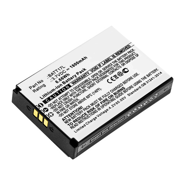 Midland BATT17L accu (3.7 V, 1800 mAh, 123accu huismerk)  AMI00485 - 1