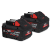 2-Pack Milwaukee M18 FB8 Forge / 4932492131 accu's (18 V, 8.0 Ah, origineel)
