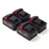 EOL- 4-Pack Milwaukee M18 HB8 High Output / 4932471070 accu's (18 V, 8.0 Ah, origineel)