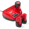 HNRG Pack: 3x Milwaukee M12 HB2.5 accu's + lader (12 V, 2.5 Ah, origineel) AMI00640 - 1
