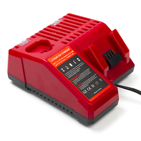 Milwaukee M12-18FC / 4932451079 lader (12V-18V, 3A, 123accu huismerk)  AMI00539 - 1