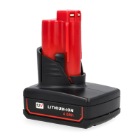Milwaukee M12 B4 / 4932430065 accu (12 V, 4.0 Ah, 123accu huismerk) AMI00166