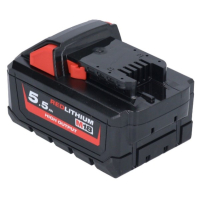 Milwaukee M18 HB5.5 High Output / 4932464712 (18 V, 5.5 Ah, origineel)  AMI00442