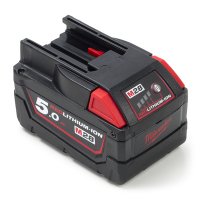 Milwaukee M28 B5 / 4932430484 accu (28 V, 5.0 Ah, origineel)  AMI00495