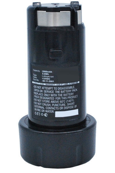Milwaukee M4 B2 / 4932430098 accu (4 V, 2.0 Ah, 123accu huismerk)  AMI00155 - 1