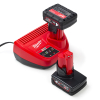 NRG pack: 2x Milwaukee M12 B4 / accu's + lader (12 V, 4.0 Ah, origineel)