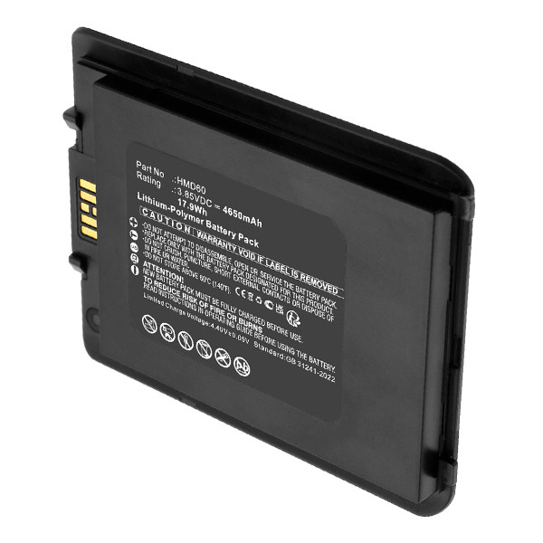 Mindeo HMD60 accu (3.85 V, 4650 mAh, 123accu huismerk) AMI00726 - 1