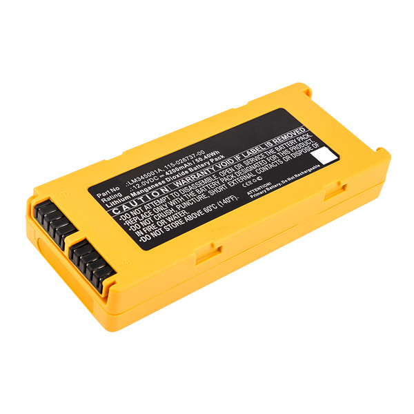 Mindray LM345001A / 115-026737-00 accu (12 V, 4200 mAh, 123accu huismerk) AMI00415 - 1