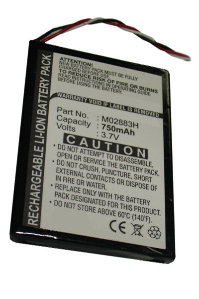 Mitac M02883H accu (750 mAh, 123accu huismerk)  AMI00135 - 1