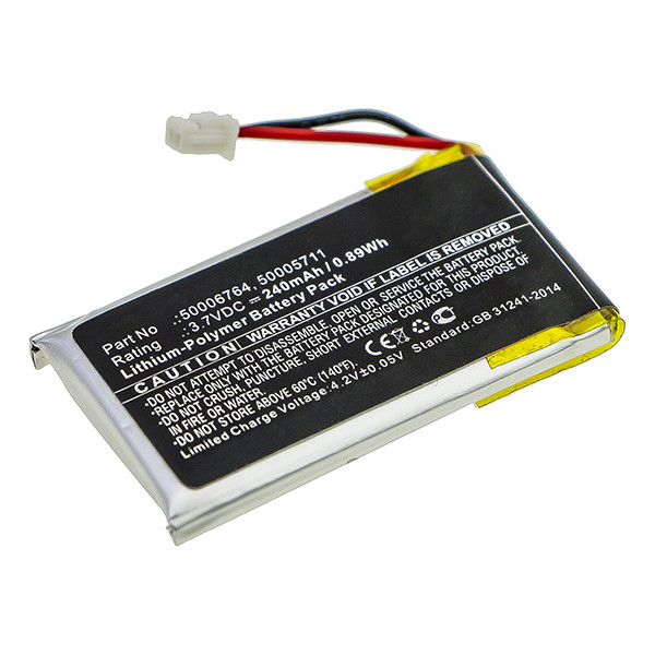 Mitel 5000571 / 50006764 accu (3.7 V, 240 mAh, 123accu huismerk)  AMI00491 - 1