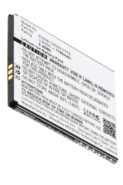 Mobistel E500615050011476 accu (1700 mAh, 123accu huismerk)  AMO00315 - 1