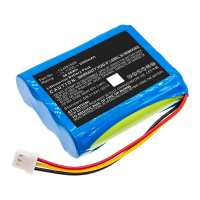 Moneual 12J001609 accu (11.1 V, 2600 mAh, 123accu huismerk)  AMO00456