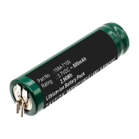 Moser 1584-7100 accu (3.7 V, 800 mAh, 123accu huismerk)  AMO00462