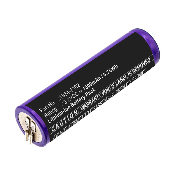 Moser 1884-7102 accu (3.2 V, 1800 mAh, 123accu huismerk)  AMO00464 - 1