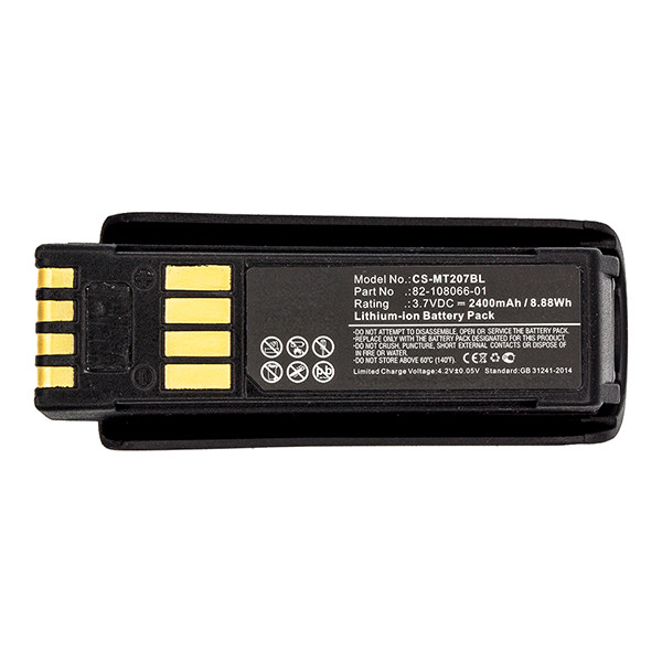 Motorola 82-108066-1 / 82-108066-01 accu (2400 mAh, 123accu huismerk) AMO00382 - 3