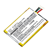 Motorola 82-158057-01 accu (1100 mAh, 123accu huismerk)  AMO00386