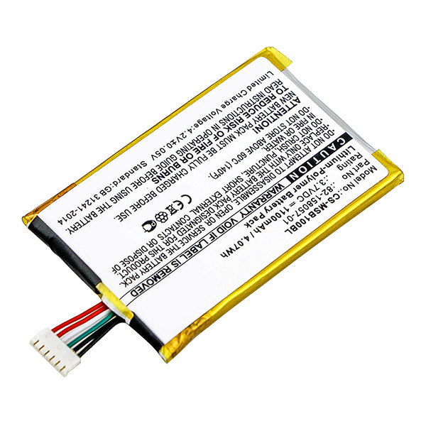 Motorola 82-158057-01 accu (1100 mAh, 123accu huismerk) AMO00386 - 2