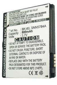Motorola BK-60 / BK61 / SNN5756 accu (700 mAh, 123accu huismerk)  AMO00050 - 1