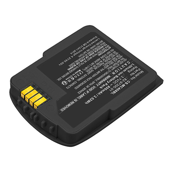 Motorola BTRY-CS40EAB00-04 / 82-97300-03 accu zwart (3.7 V, 950 mAh, 123accu huismerk) AMO00445 - 2