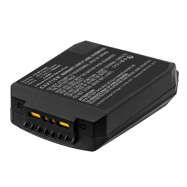 Motorola BTRY-MC21EAB0E accu (3.7 V, 1200 mAh, 123accu huismerk) AMO00417 - 1