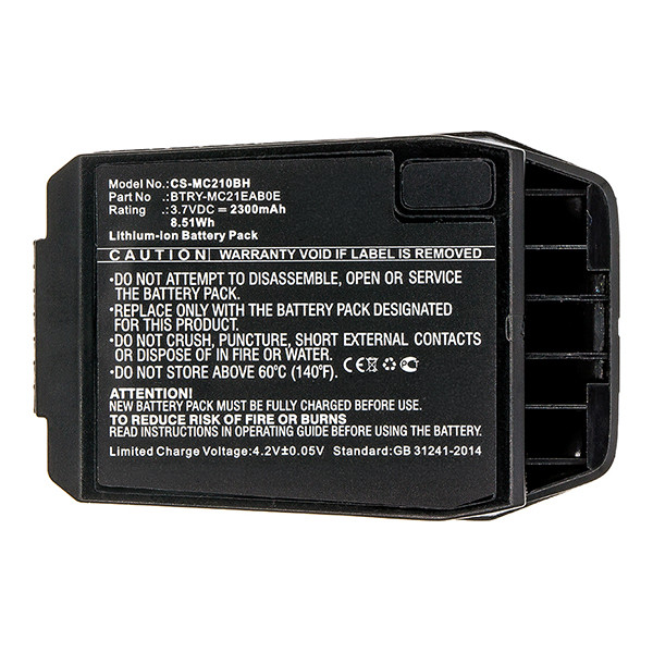 Motorola BTRY-MC21EAB0E accu (3.7 V, 2300 mAh, 123accu huismerk) AMO00428 - 3