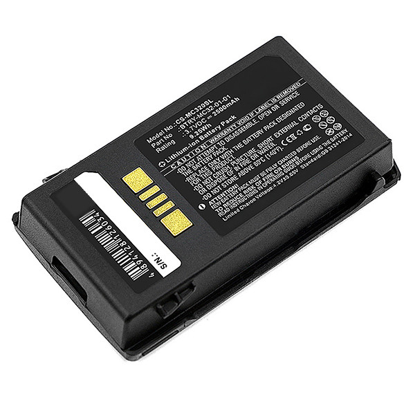 Motorola BTRY-MC32-27MA-01 accu (3.7 V, 2500 mAh, 123accu huismerk) AMO00336 - 1