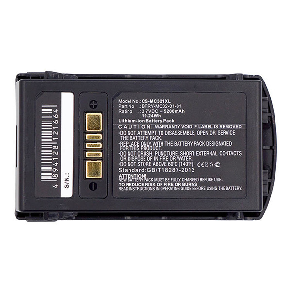 Motorola BTRY-MC33-52MA-01 accu (3.7 V, 5200 mAh, 123accu huismerk) AMO00326 - 3
