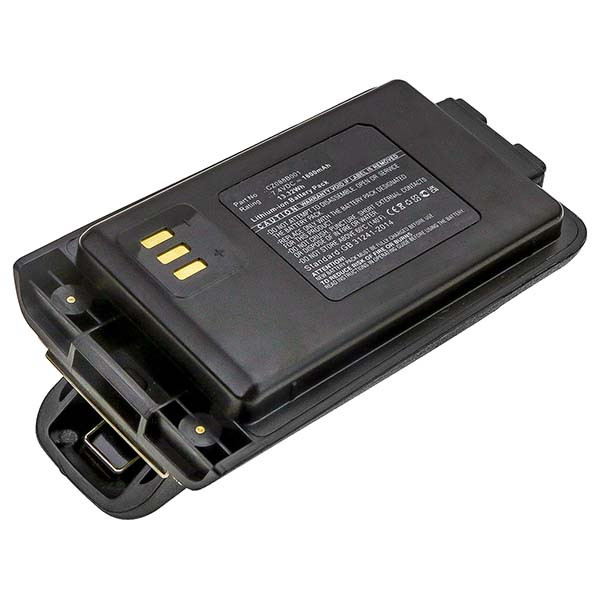 Motorola CZ088B001 / FNB-Z182LI / FNB-Z182ZI accu (7.4 V, 1800 mAh, 123accu huismerk)  AMO00471 - 1