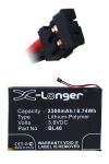 Motorola EL40 / SNN5944A accu (2300 mAh, 123accu huismerk) AMO00274 - 1
