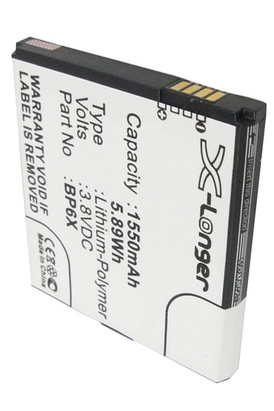 Motorola HP6X / SNN5891A accu (1550 mAh, 123accu huismerk)  AMO00231 - 1