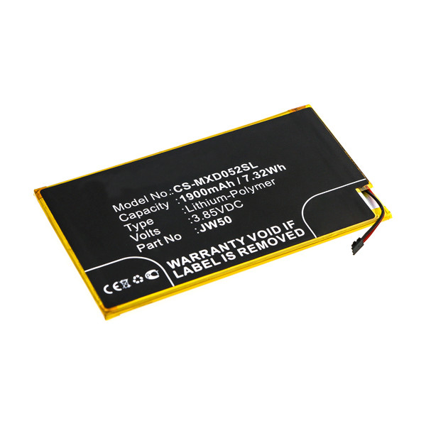 Motorola JW50 accu (3.8 V, 1900 mAh, 123accu huismerk)  AMO00460 - 1
