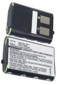 Motorola KEBT-086-B / 53617 / 3XCAAA accu (3.6 V, 700 mAh, 123accu huismerk)  AMO00205