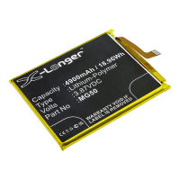 Motorola MG50 accu (3.85 V, 4900 mAh, 123accu huismerk)  AMO00448