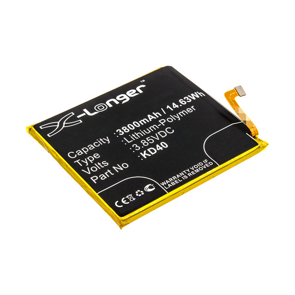 Motorola Moto G8 / KD40 accu (3800 mAh, 123accu huismerk) AMO00426 - 1